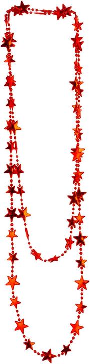 Produktbild Widmann METALLIC-ROT STERNKETTEN 210 cm