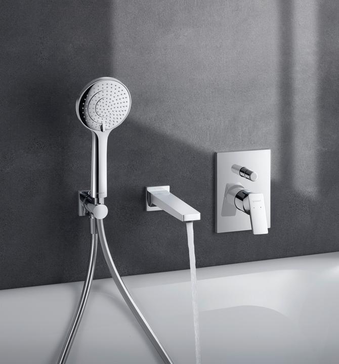 Productafbeelding Duravit Universal handdouche 110, 3 straal, MinusFlow chroom / chroom (3 Typen balken, 8.80 l/min)