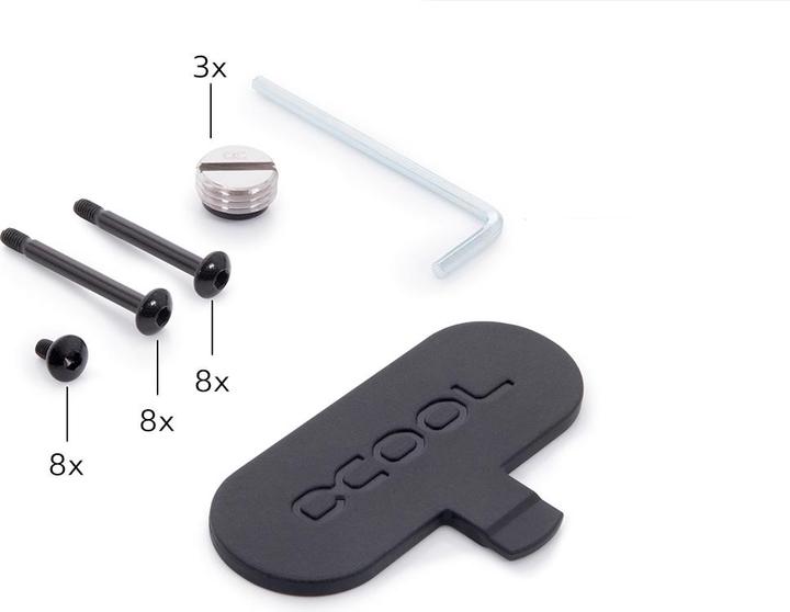 Actual product image Alphacool NexXxoS ST30 Universal Radiator Black (120 mm)