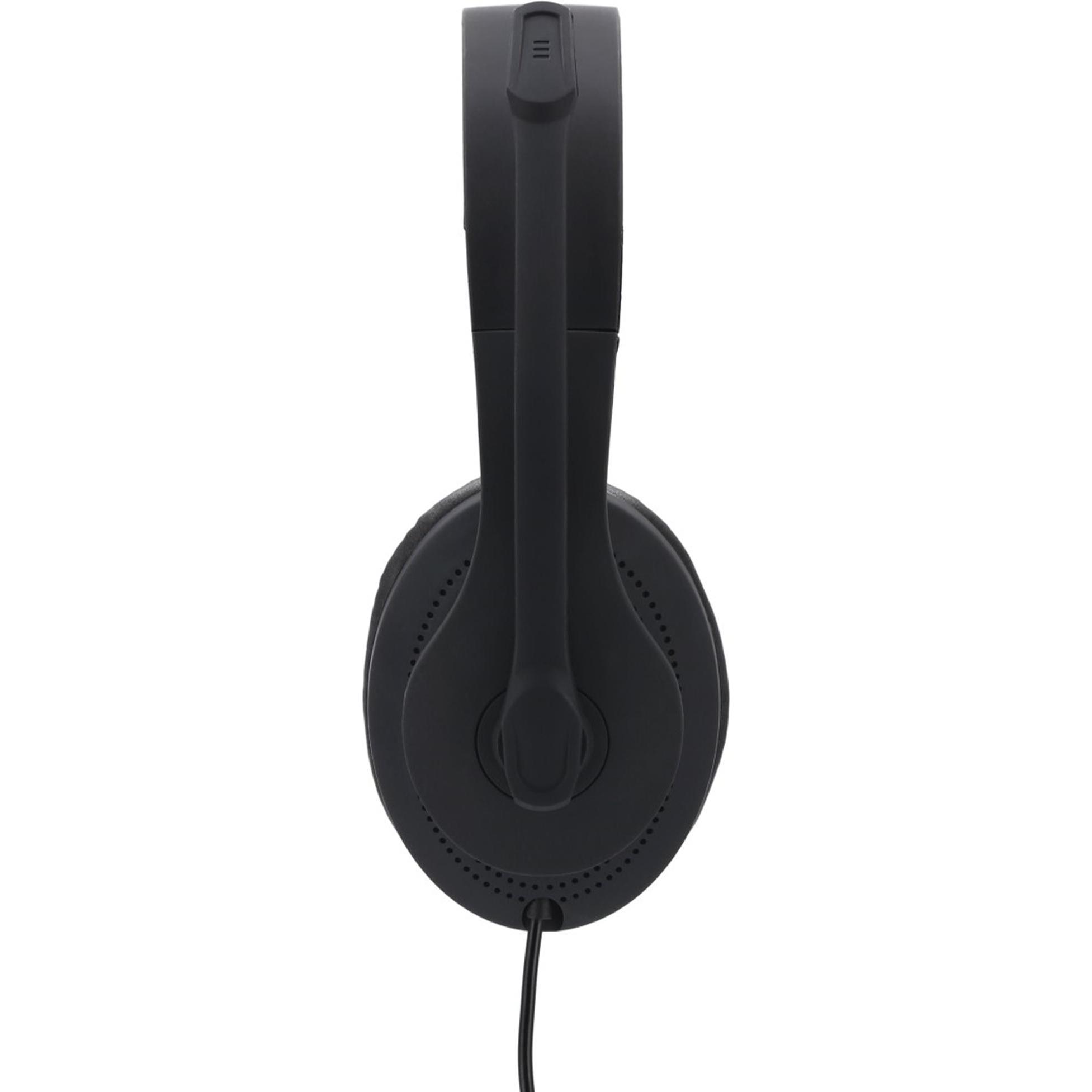Thumbnail - Hama HS-USB300 (Kabelgebunden, USB-A), Office Headset, Schwarz