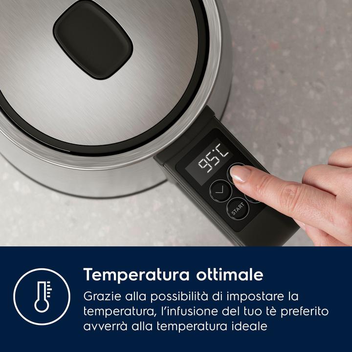 Actual product image Electrolux E5K1-6ST electric kettle Stainless steel (1.70 l)