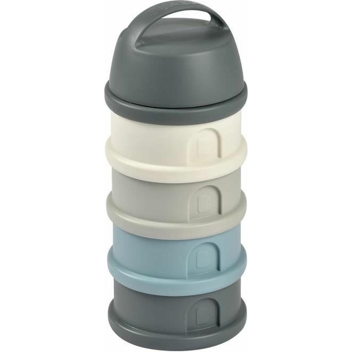 Beaba Blau Babynahrungsbehälter, Milchpulver Dose