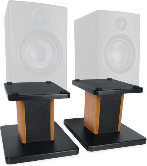 Actual product image keepdrum SS041RW Speaker stands Table stands Rosewood 1 pair (1 pair, Stand)