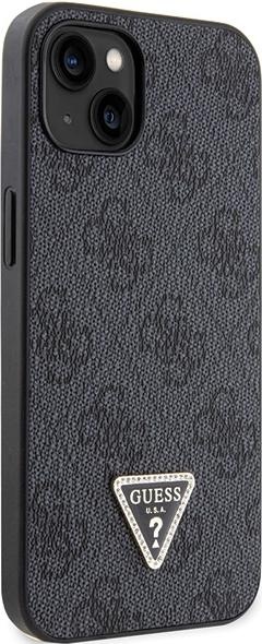 Image du produit Guess GUHCP13MP4TDSCPK iPhone 13 6.1" czarny/black hardcase Crossbody 4G Metal Logo (Apple iPhone 13)