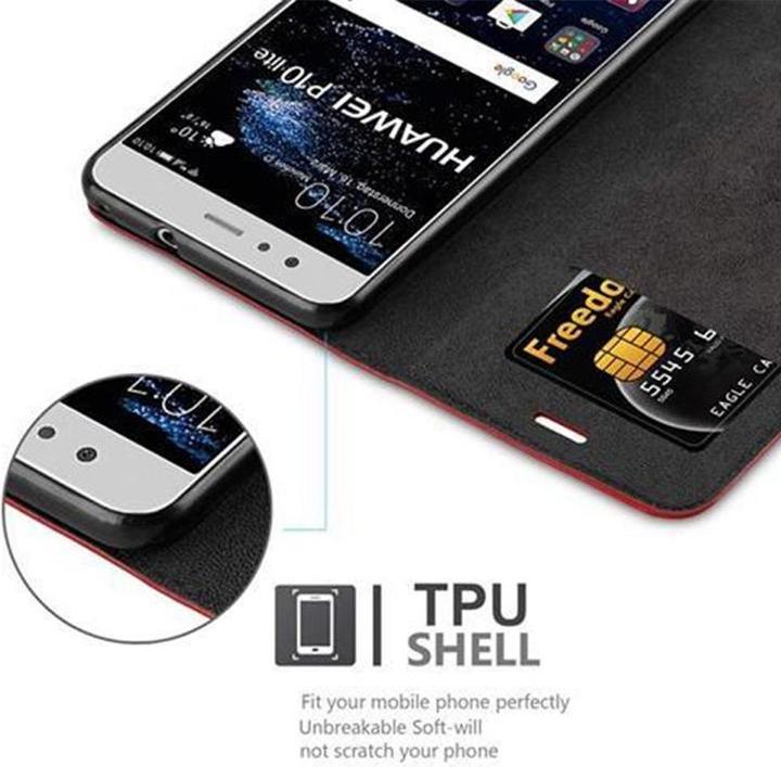 Productafbeelding Cadorabo Boek Invis. Magnetisch deksel (Huawei P10 Lite)