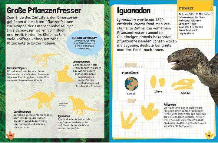 Produktbild Sticker-Lexikon. Dinosaurier