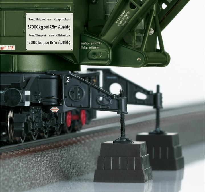 Image du produit Märklin Grue à vapeur type 058 Ardelt (Piste H0)