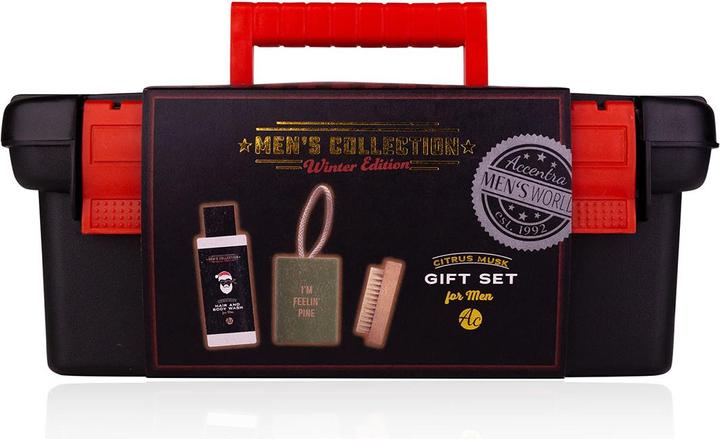 Actual product image Accentra Gift set for men MEN'S COLLECTION WINTER EDITION in a tool case (Manicure set)