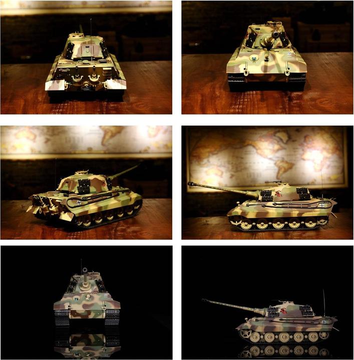 Actual product image Es-toys Heng Long RC Tank Dt. Königstiger