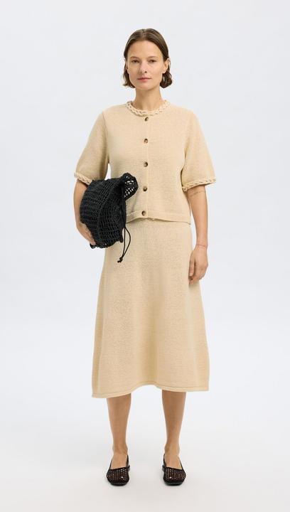 Actual product image Selected Femme Baumwollmix Strickjacke (L)