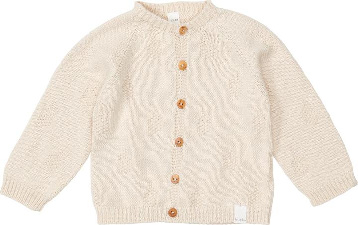 Actual product image Koeka Cardigan Nuts warm white (62, 68)