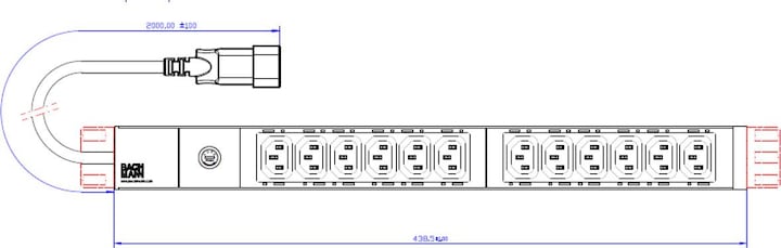 Actual product image Bachmann IT PDU 19