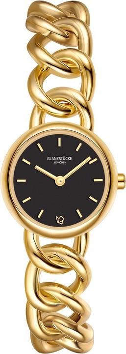 Image du produit Glanzstücke München Damen Quarzuhr gelbgold Edelstahl gelbgold - 38070 (25 mm)