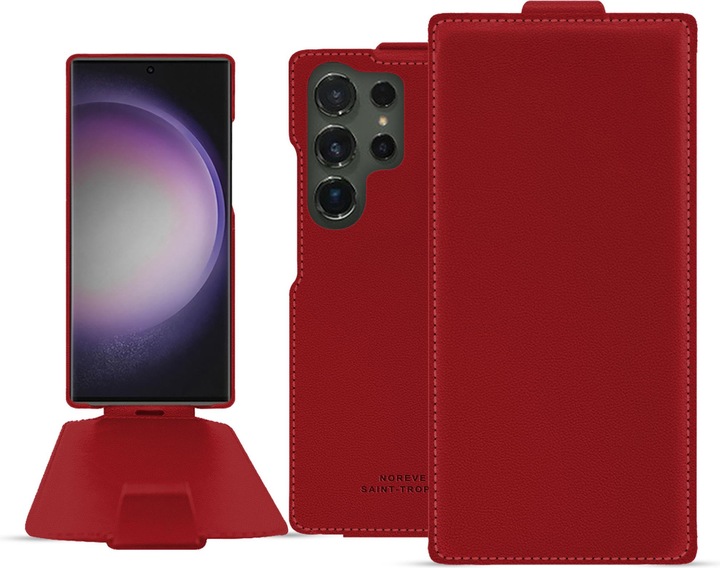 Produktbild Noreve Lederschutzhülle vertikal (Samsung Galaxy S24 Ultra)