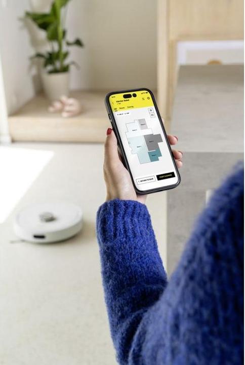 Actual product image Kärcher Robot sprzątający KARCHER RVC 3 (15000 Pa, Wiping cloth)