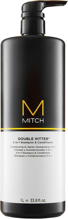 Produktbild Paul Mitchell Mitch Double Hitter 2-in-1 Shampoo & Conditioner (1000 ml, Flüssiges Shampoo)