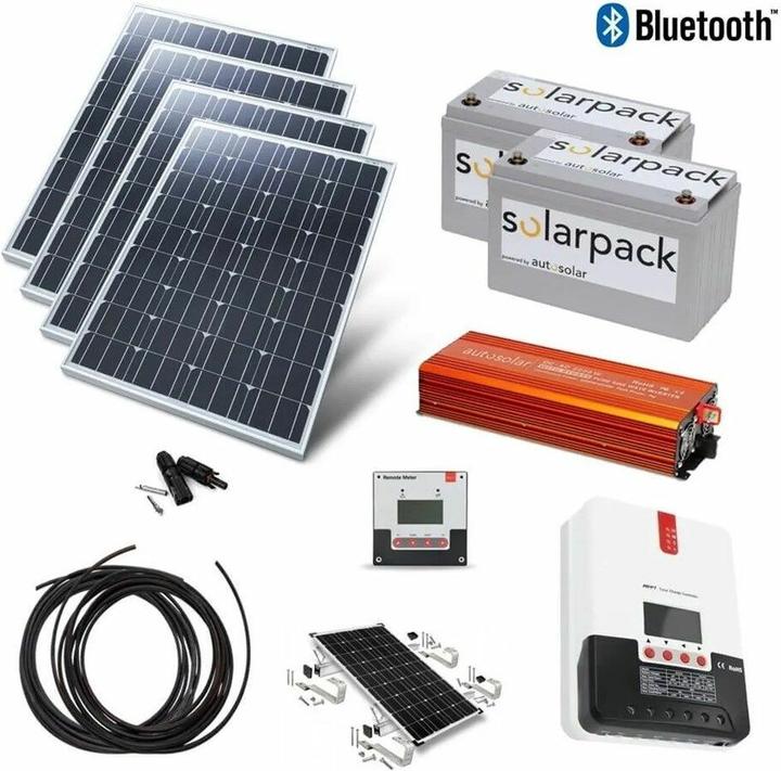 Autosolar Set di sistemi solari (1000 W)
