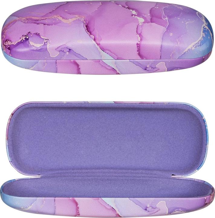 Image du produit Only-Bags.Store Étui à lunettes rigide Étui à lunettes rigide en cuir PU, étui de voyage portable en cuir PU