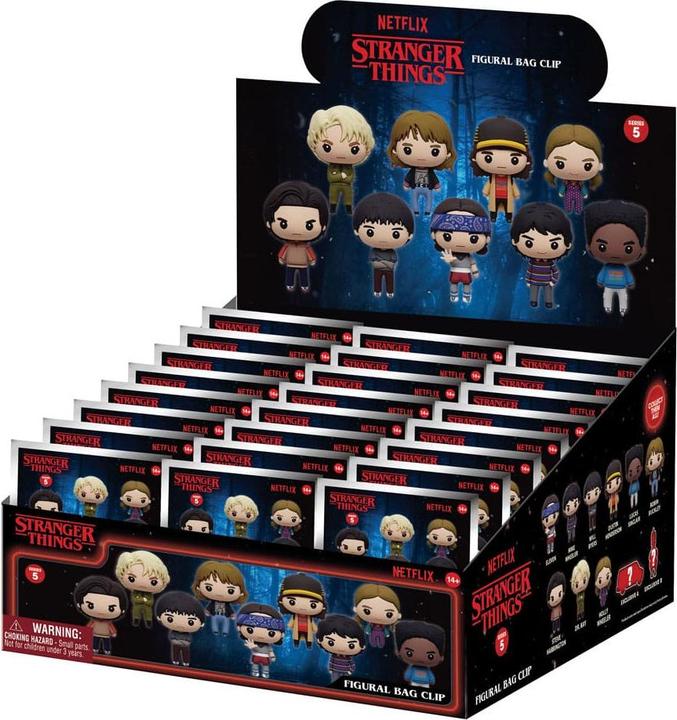 Image du produit Monogram Int. Stranger Things 3D PVC-Taschenanhänger Serie 5 Display (24)