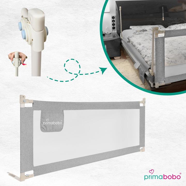 Produktbild Primabobo Höhenverstellbares Bettschutzgitter (180 cm)