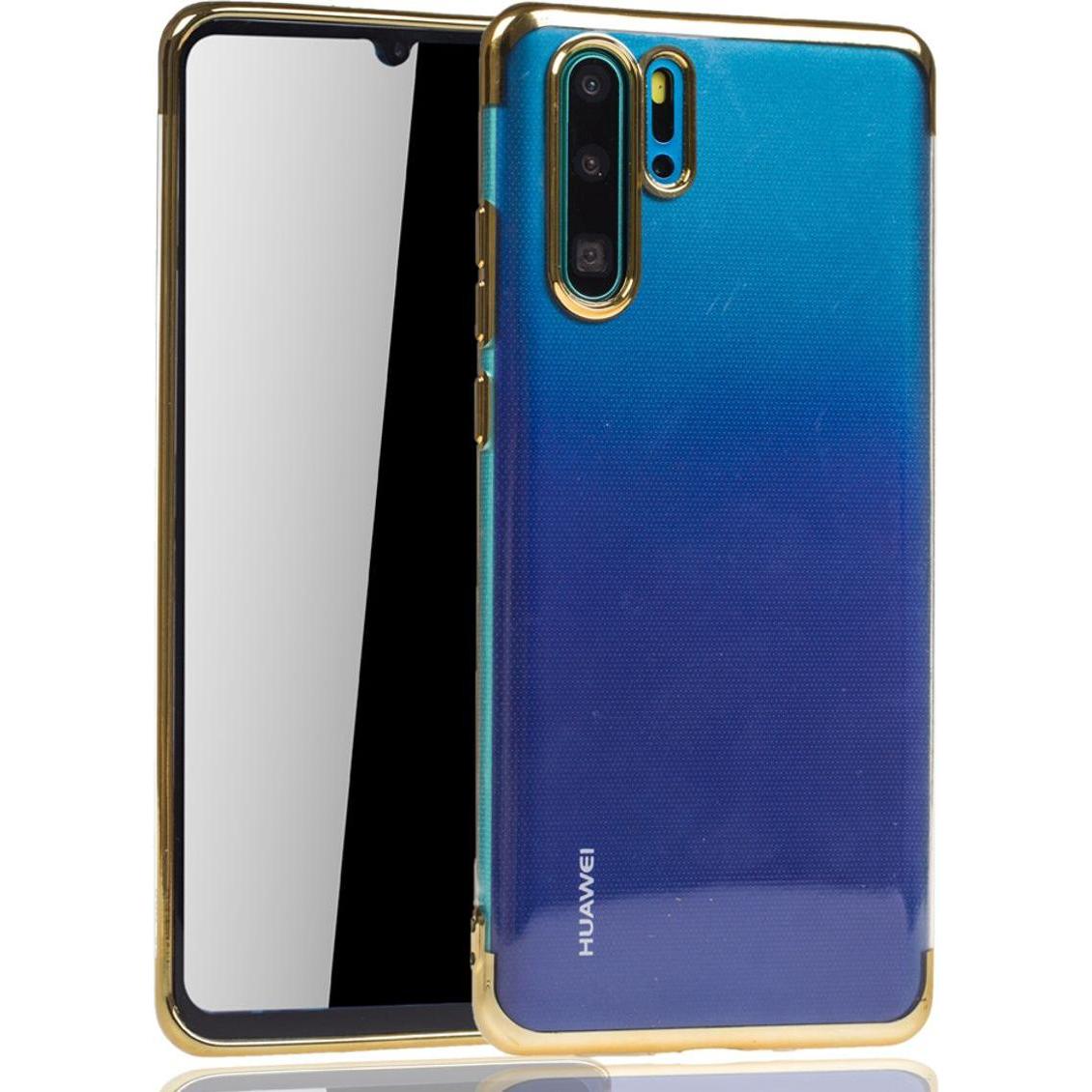 Thumbnail - König Design Huawei P30 Pro Hülle Case Handy Cover Schutz Tasche Schutzhülle Bumper Etui Gold (Huawei P30 Pro), Smartpho...