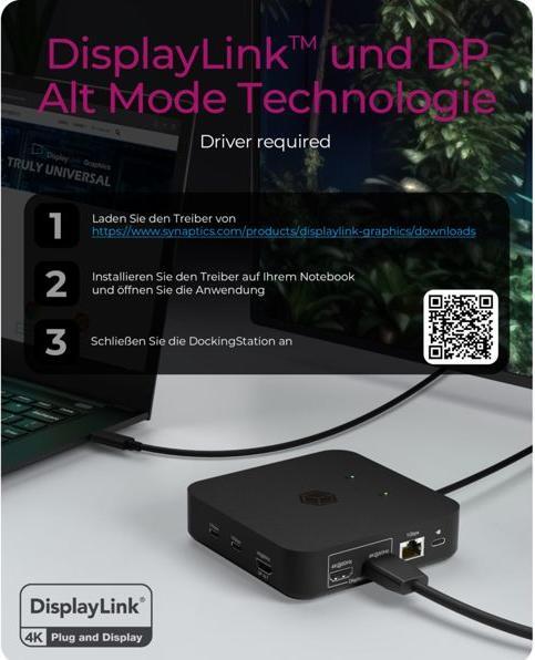Produktbild Icy Box IB-DK4090-C (USB-C, 12 Ports)