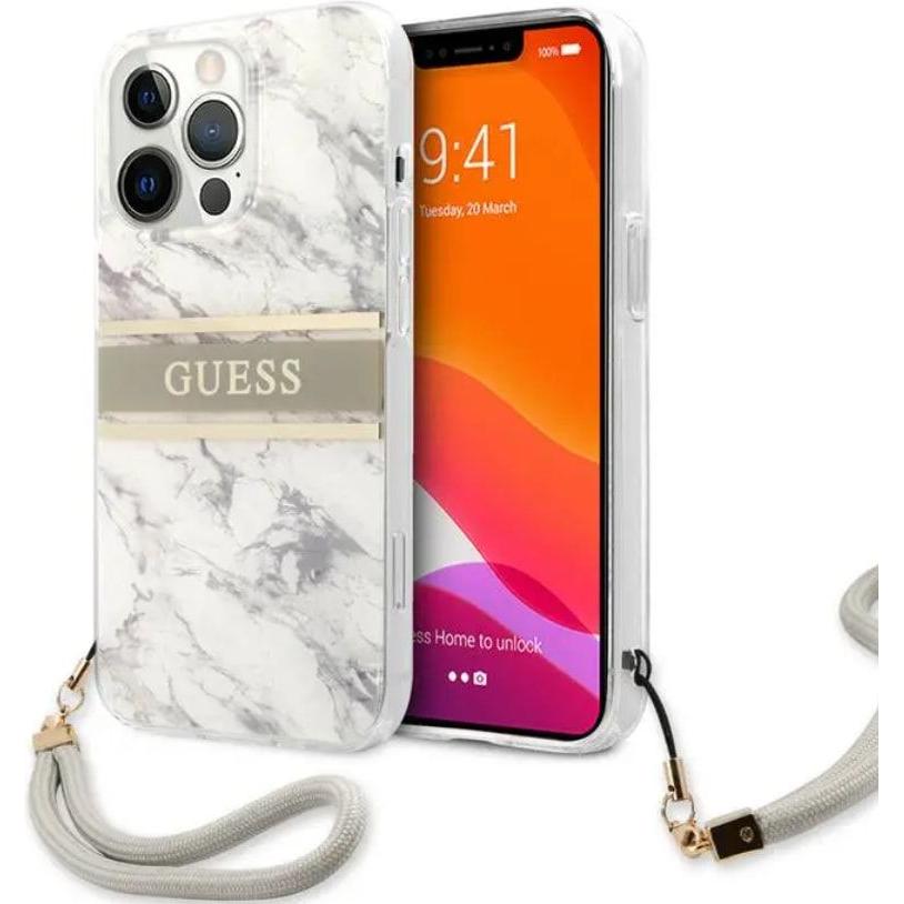 Guess Case (Apple iPhone 13 Pro), Smartphone Hülle, Grau