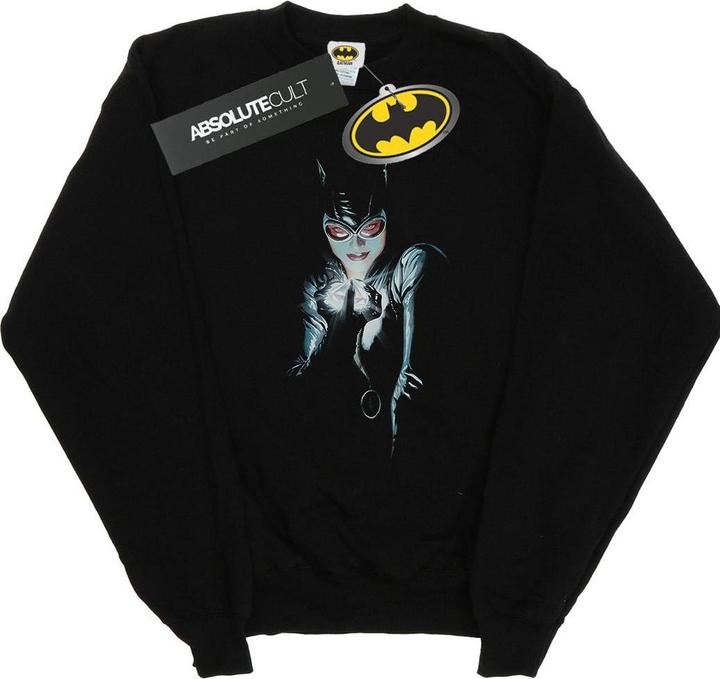 Actual product image Mens Batman Alex Ross Catwoman Cotton Sweatshirt (5XL)