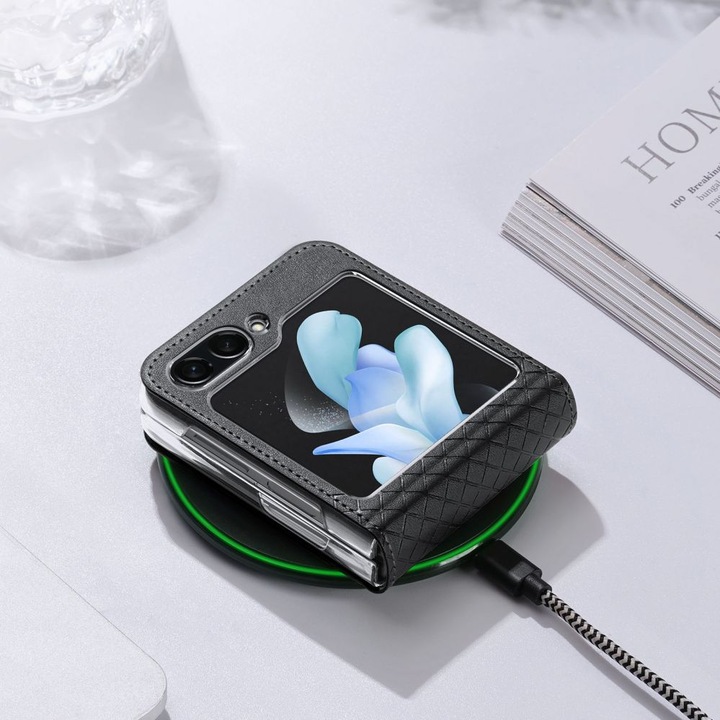 Produktbild Dux Ducis Bril Series Leder Hülle (Samsung Galaxy Z Flip5)