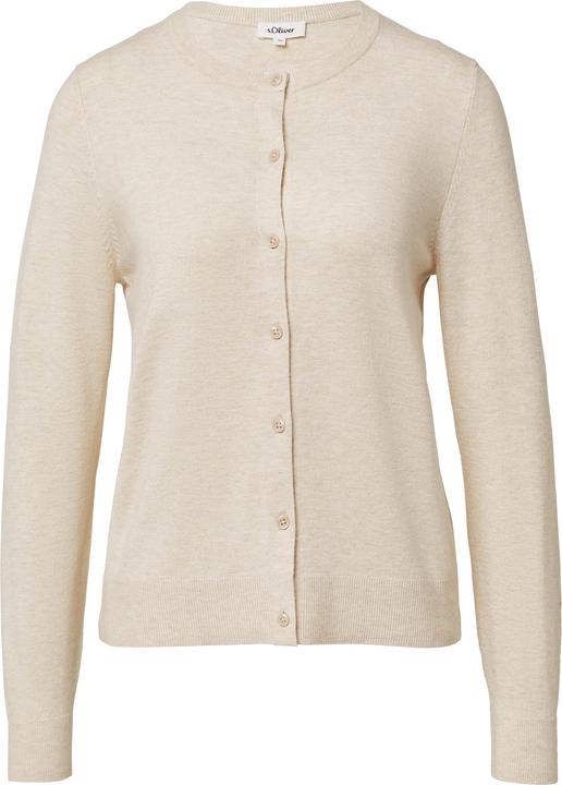 Produktbild s.Oliver Strickjacke Feinstrickcardigan aus Viskosemix (48)