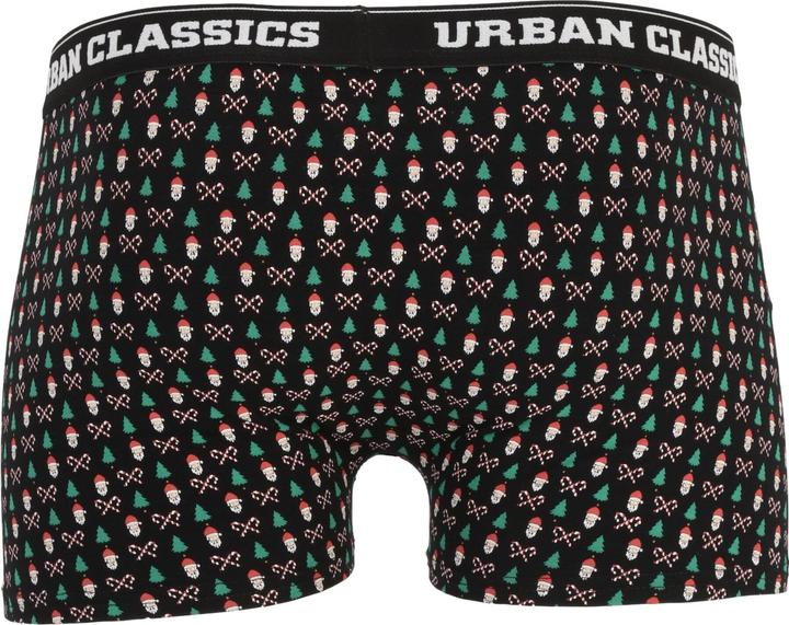 Image du produit Urban Classics Organic X-Mas Boxer Shorts 3-Pack (L, Lot de 3)