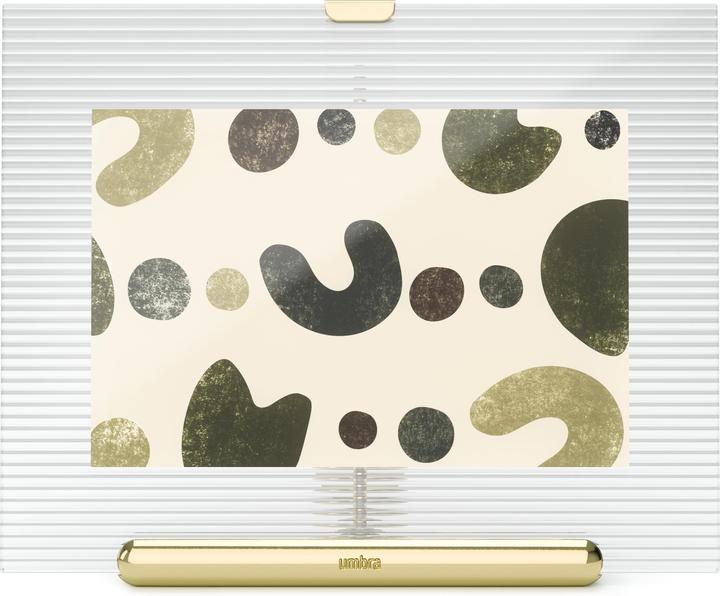 Actual product image Umbra Flute brass picture frame, 13 x 18 cm (13 x 18 cm)