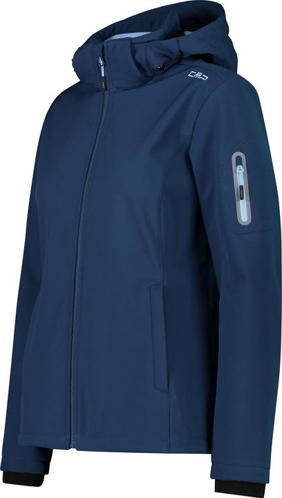 Immagine prodotto CMP Campagnolo Giacca Softshell da donna con cappuccio e zip (34, XXS)