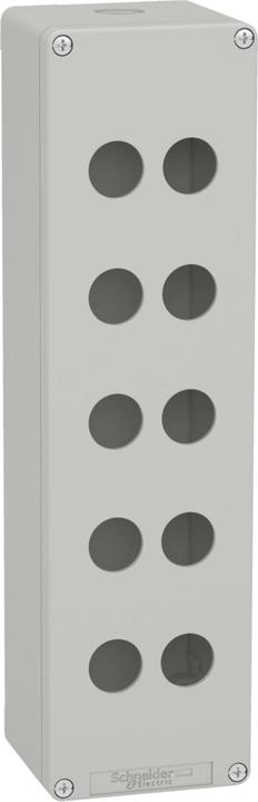 Produktbild Schneider Electric XAPD5510 Leergehäuse XAP Metall grau für 12x22mm - CSA (Gehäuse)