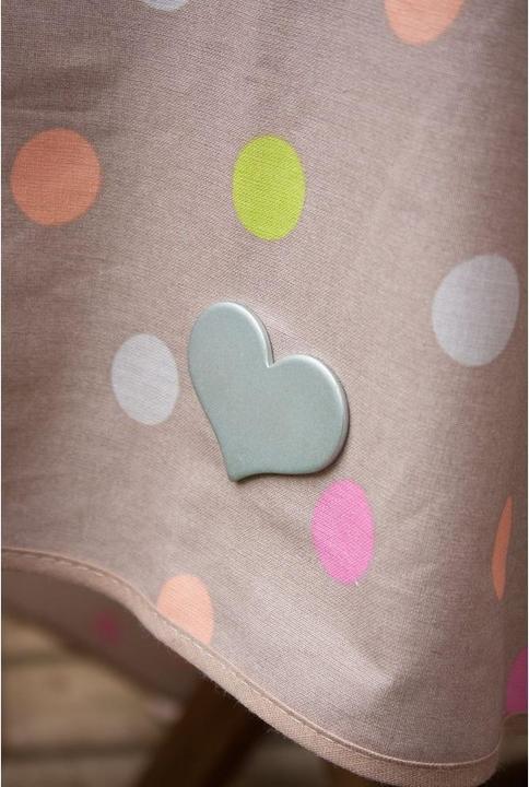 Actual product image DC Table Tablecloth paperweight heart 4 pieces (20 x 11 cm)