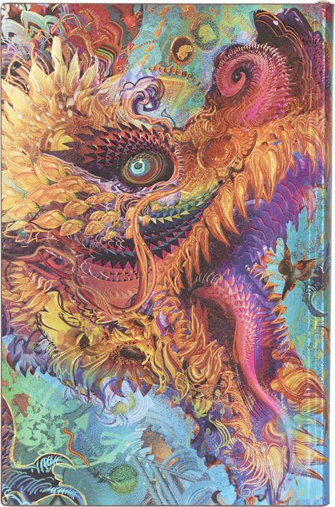 Produktbild Paperblanks Flexi Dot-Grid Planer - Humming Dragon - Maxi - Punkteraster (Harter Einband)