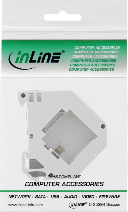 Actual product image InLine Keystone SNAP-In module holder (Keystone module holder)