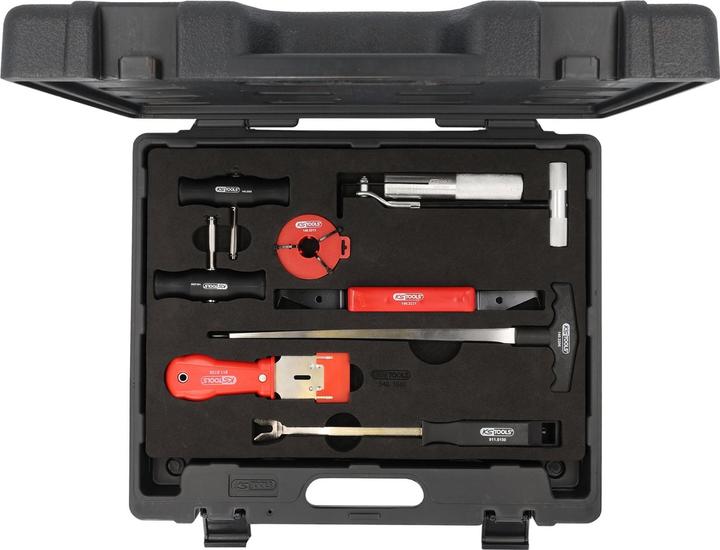 Actual product image KS Tools Windscreen dismantling set, 8 pcs (8x)