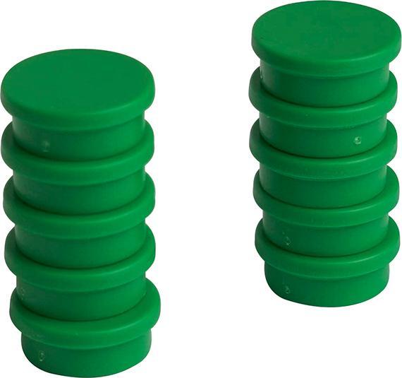 Actual product image Helmuth A. Jensen Contour magnet Ø20mm green - (10 pcs.) (10 x)