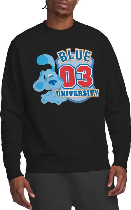 Actual product image Blue´s Clues Unisex Adult University Sweatshirt (XXL)