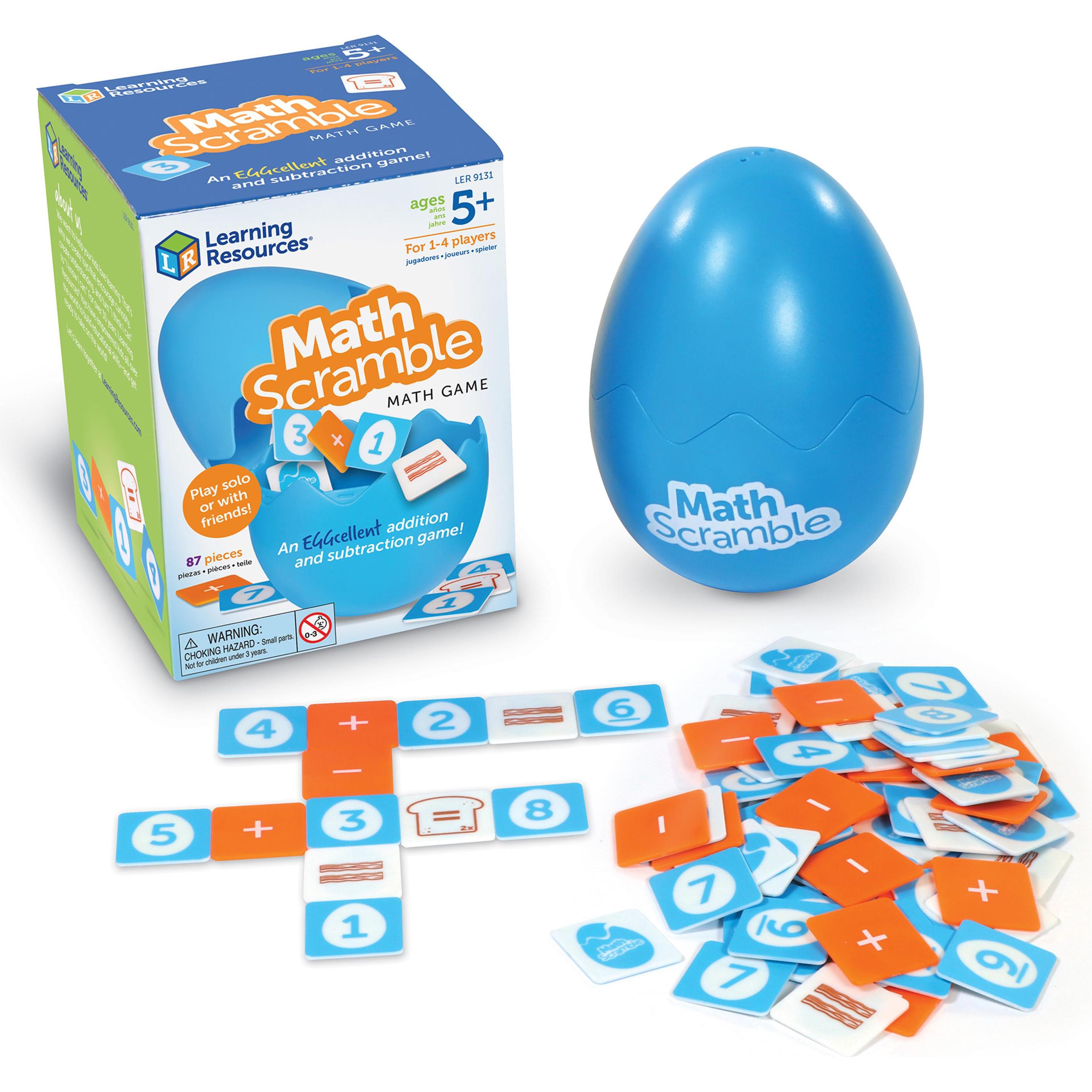 Learning Resources Mathe-Rätsel Mathe-Ei-Spiel (Englisch) (471490)