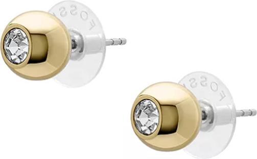 Actual product image Fossil Jewelry Stud Earrings (Brass)