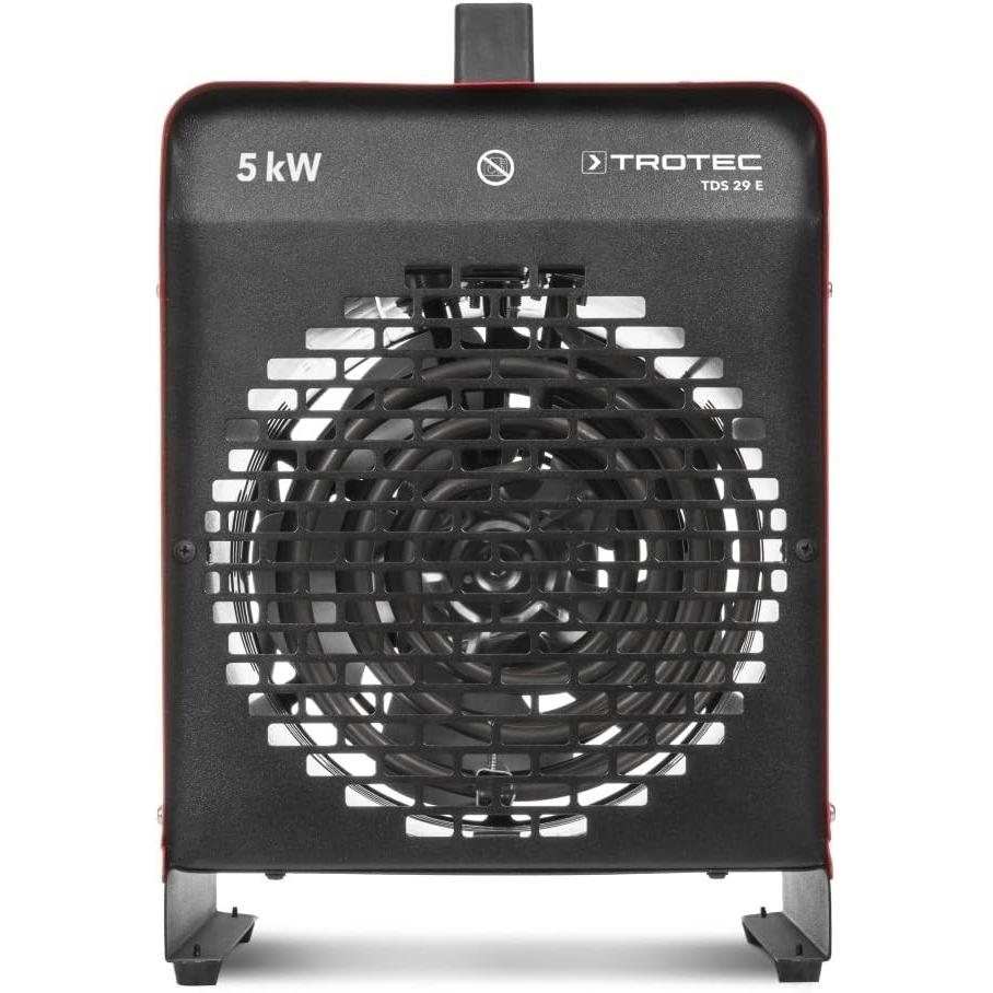 Trotec 1410000083 TDS 29 E Elektroheizgebläse 5.0 kW 400 Volt, Termoventilatore