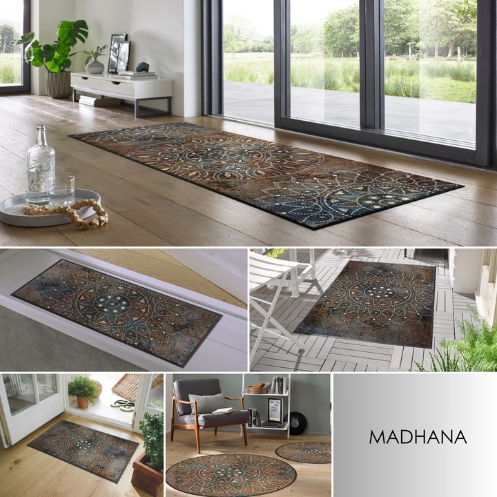 Productafbeelding Wash + Dry Deurmat wassen+drogen Madhana (50 x 75 cm)