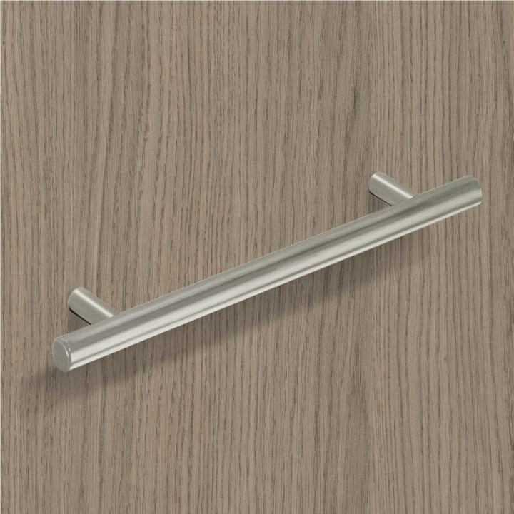 Productafbeelding Hettich Meubelgreep Hale staal roestvrij staal look geborsteld 480 mm Ø 12 mm