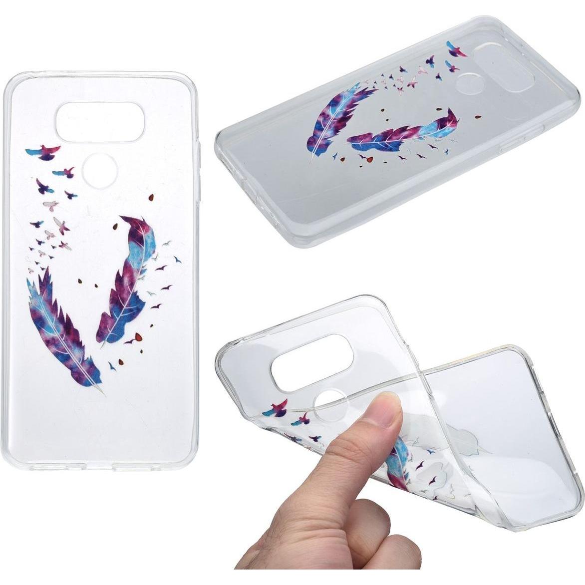 Thumbnail - König Design LG G5 Hülle Case Handy Cover Schutz Tasche Schutzhülle Henna Bumper Etuis Bunt (LG G5), Smartphone Hülle, M...