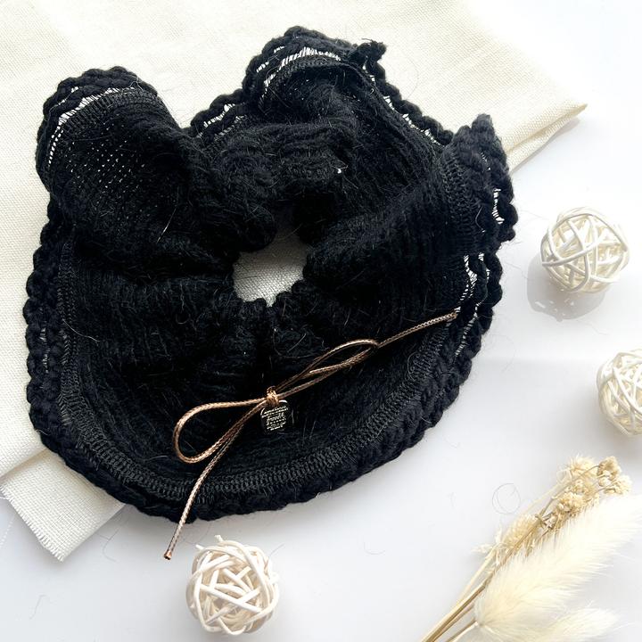 Immagine prodotto Avizar Haargummi mit gestricktem Muster Cornelia (Elastico per capelli)