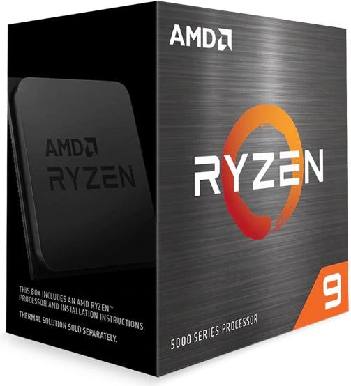 AMD Ryzen 9 5950X, Ryzen 9, Socket AM4, PC, 7 nm,, 3,4 GHz (AM4, 3.40 GHz, 16 -Core)