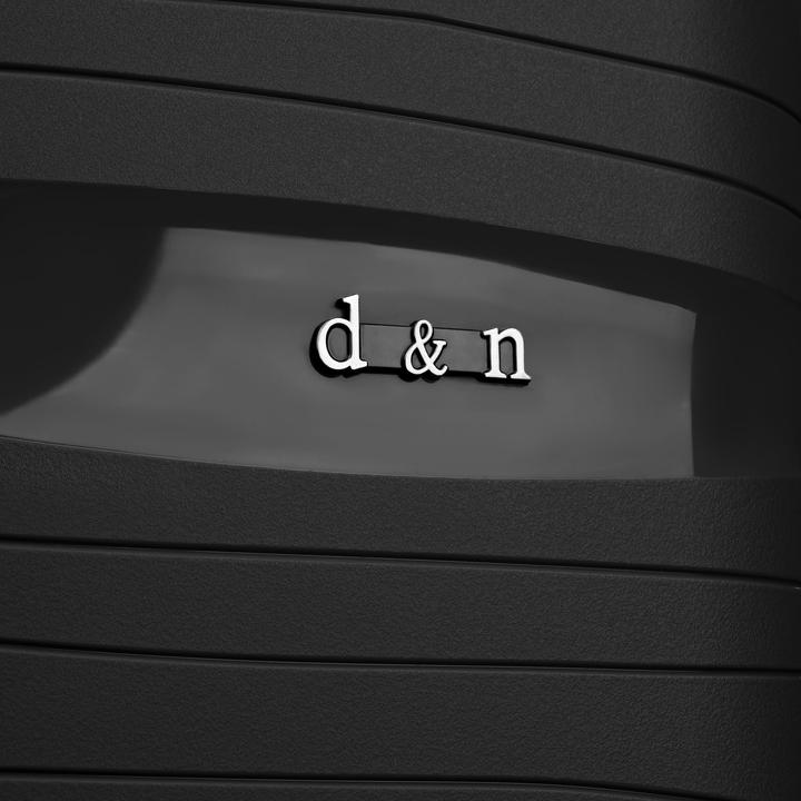 Actual product image D&N Travel Line 4300-Plus 4-wheel suitcase set, 3-piece with stretch pleat (1910 l)