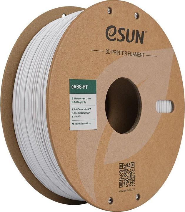Produktbild eSUN EABS-HT 1,75mm COLD WHITE 1kg (ABS, 1.75 mm, 1000 g)